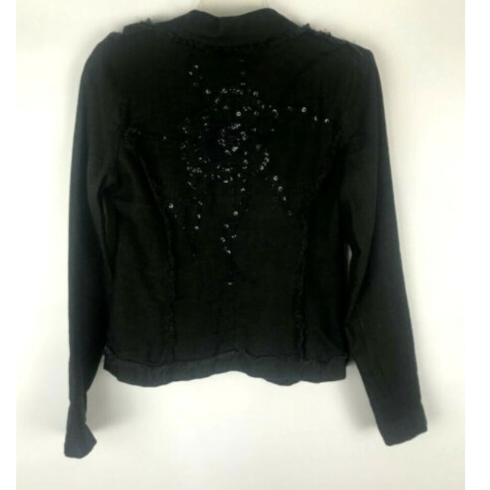 Setre "My Love" by Donna w Sequin Flower on Back  Sz 2